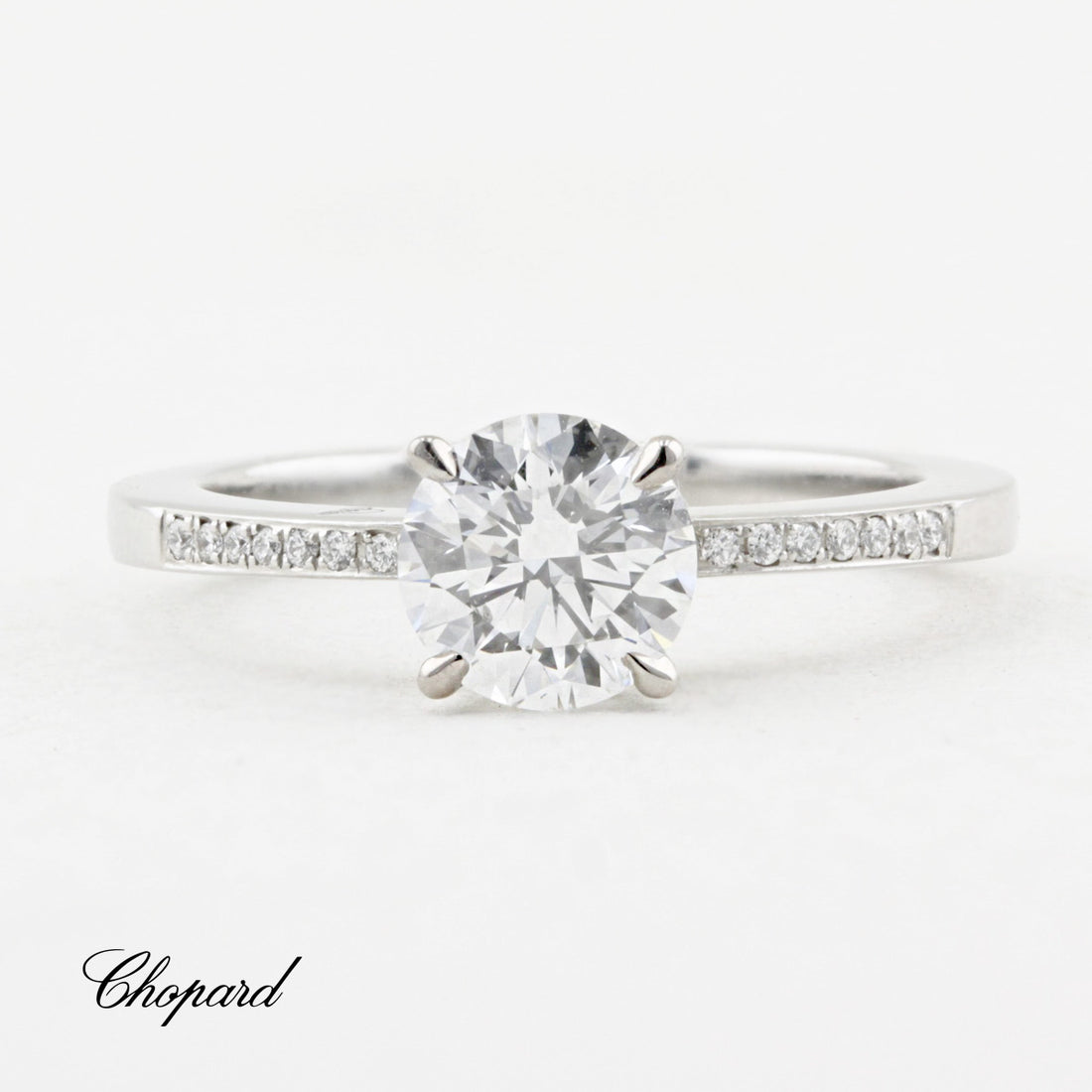 Chopard 1.04ct Diamond Solitaire Engagement Ring