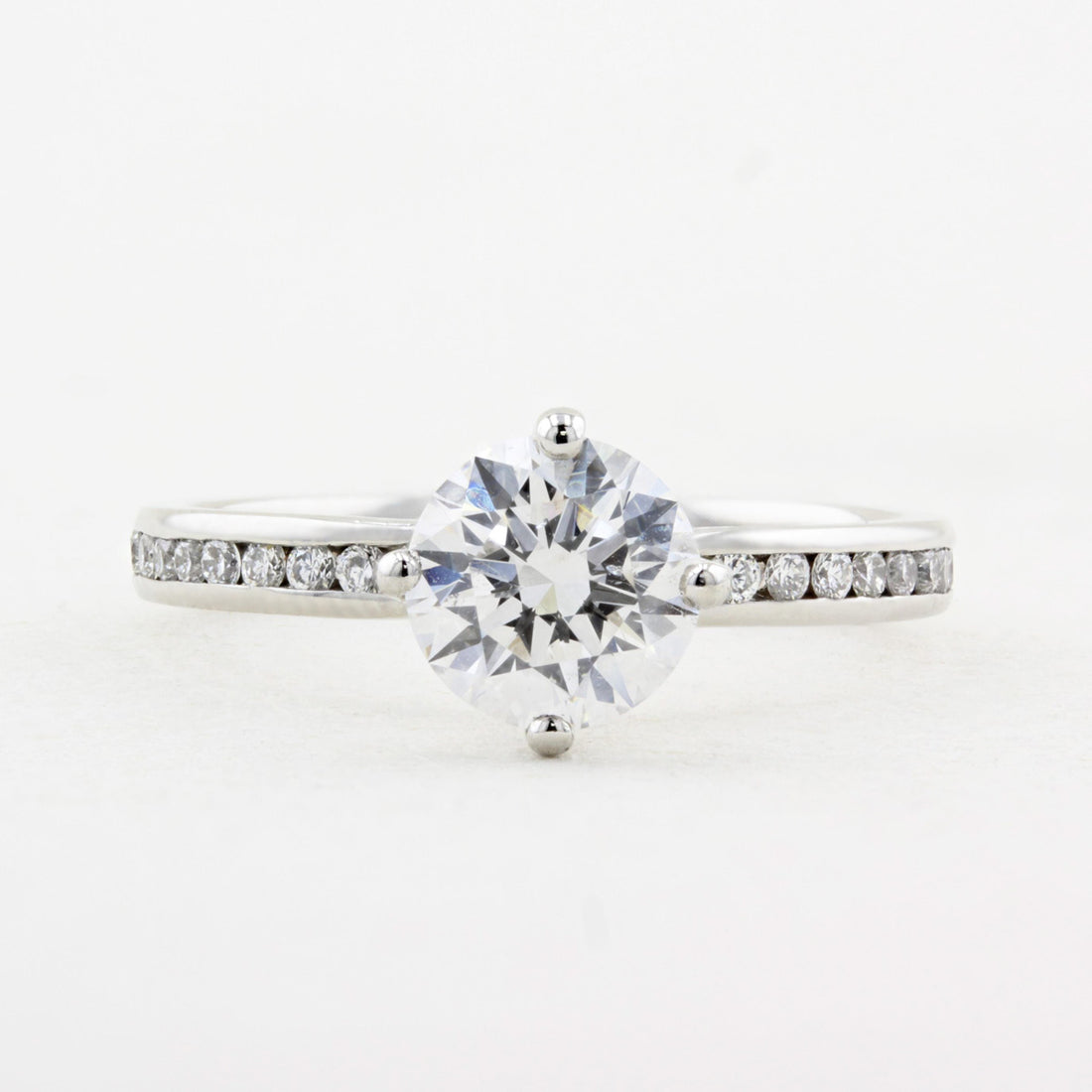 1.02ct Round Brilliant Cut Diamond Solitaire Ring