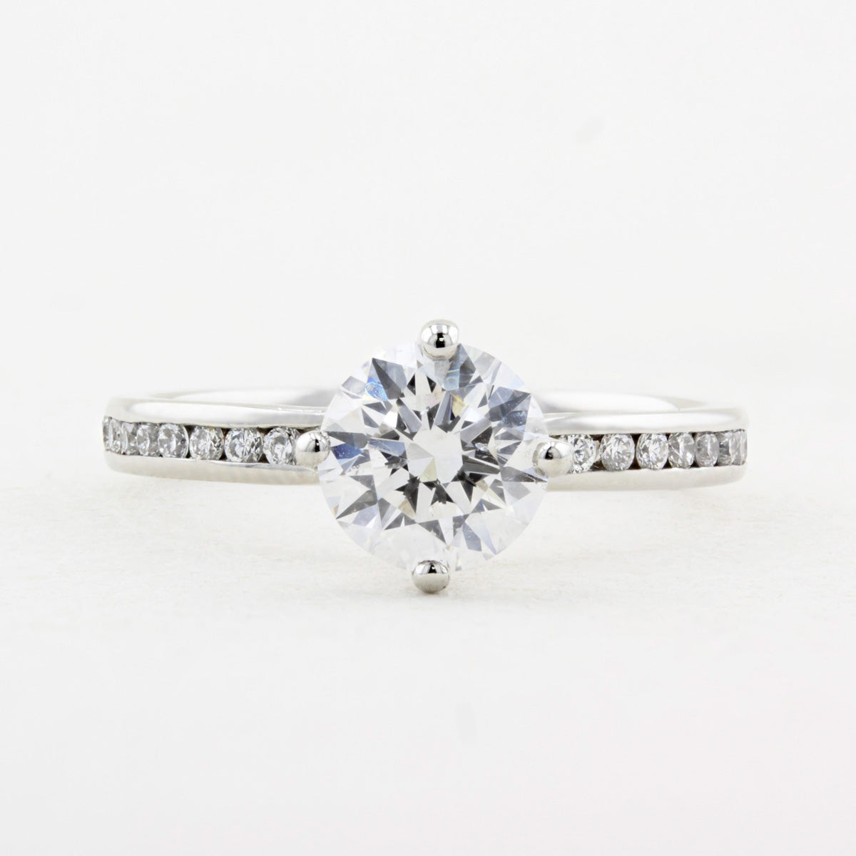 1.02ct Round Brilliant Cut Diamond Solitaire Ring
