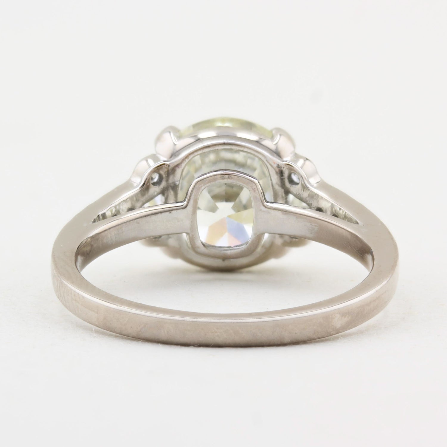 3.47ct Old Cut Diamond Ring