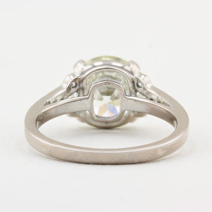3.47ct Old Cut Diamond Ring