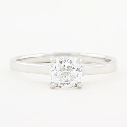 1.01ct Cushion Cut Diamond Engagement Ring