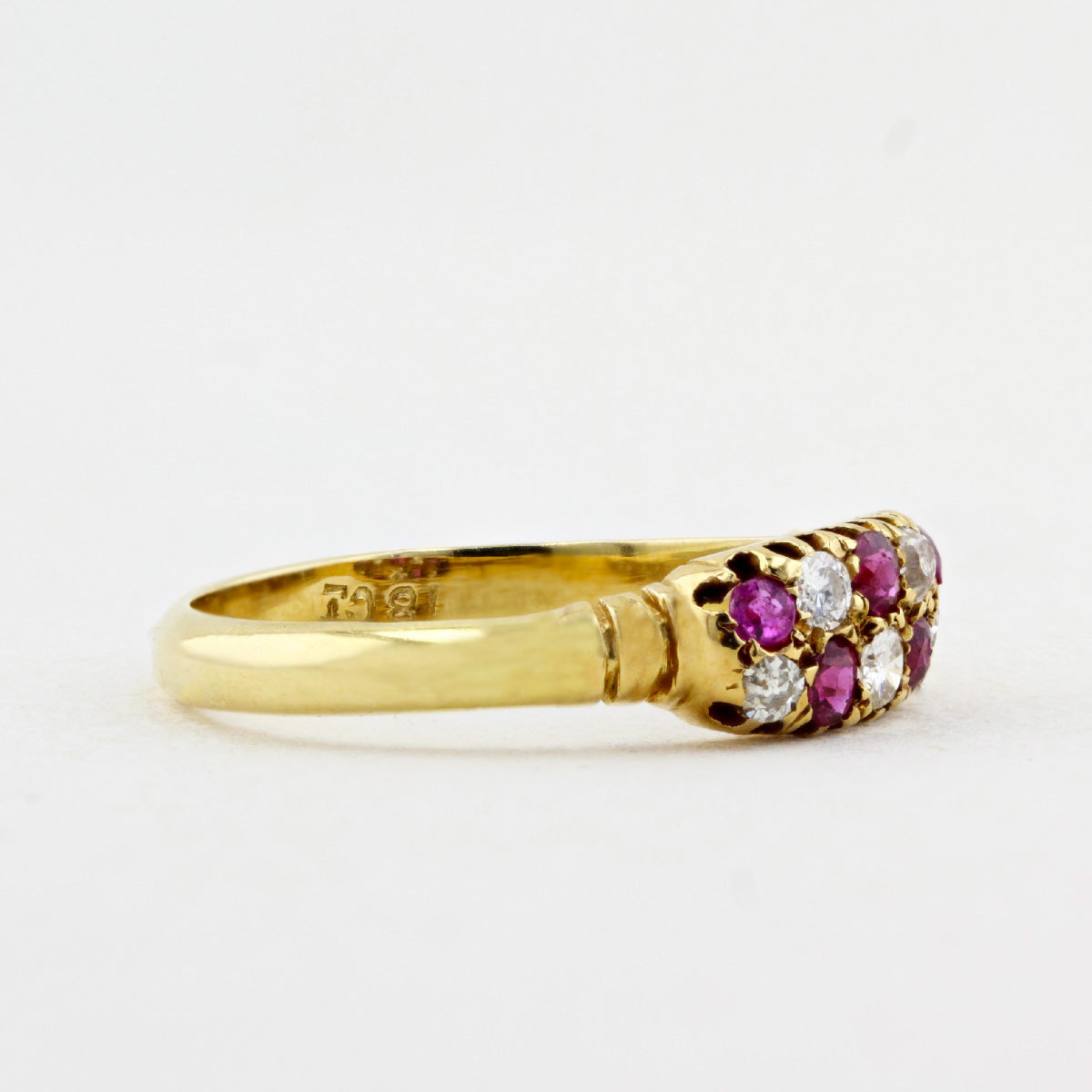 Victorian Ruby &amp; Diamond Dress Ring