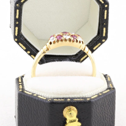 Victorian Ruby &amp; Diamond Dress Ring