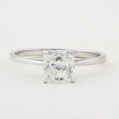 1.50ct Radiant Cut Solitaire Ring
