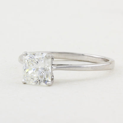 1.50ct Radiant Cut Solitaire Ring