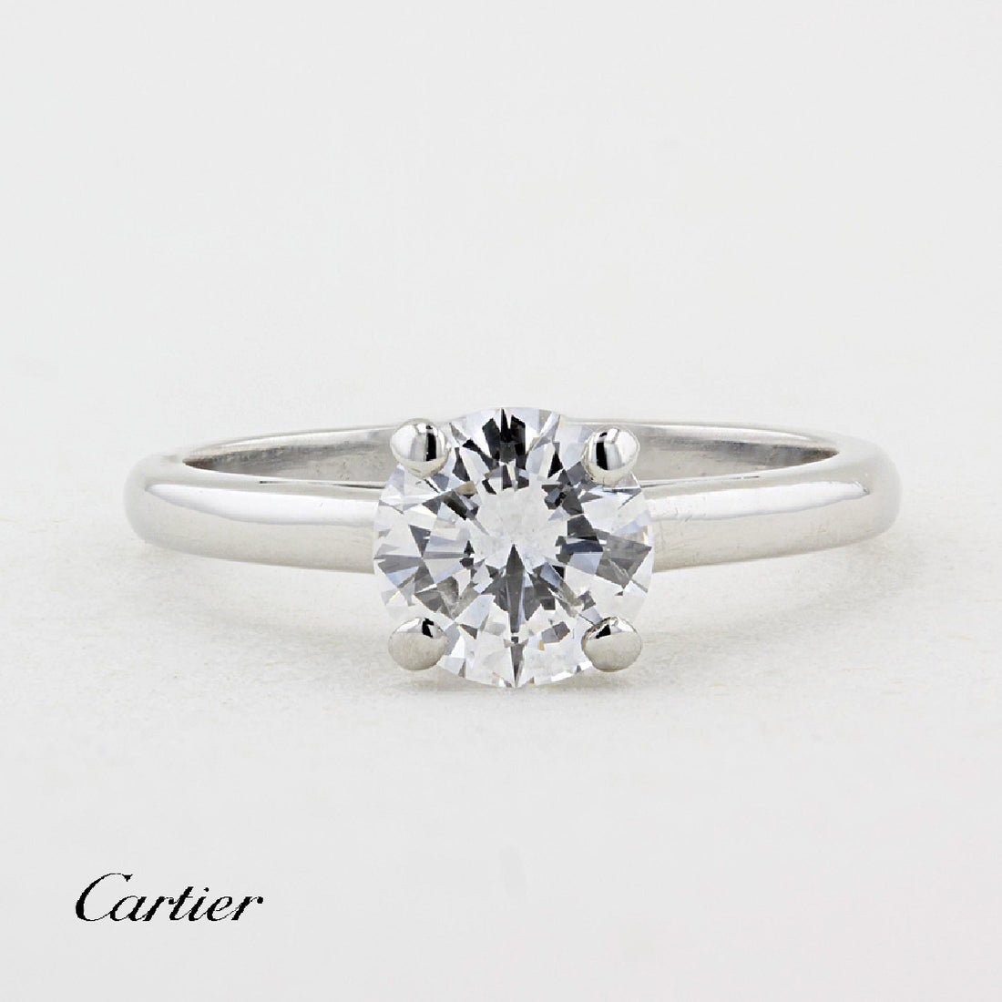 Cartier 1.01ct Diamond Engagement Ring