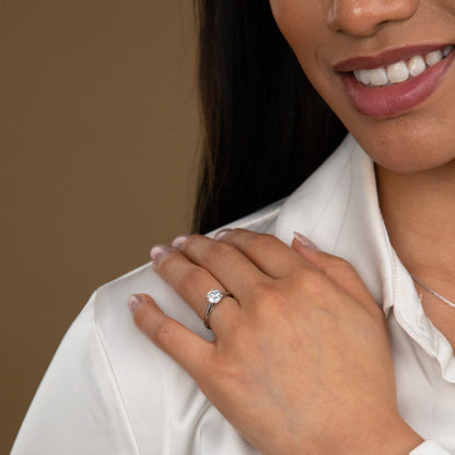 Cartier 1.01ct Diamond Engagement Ring