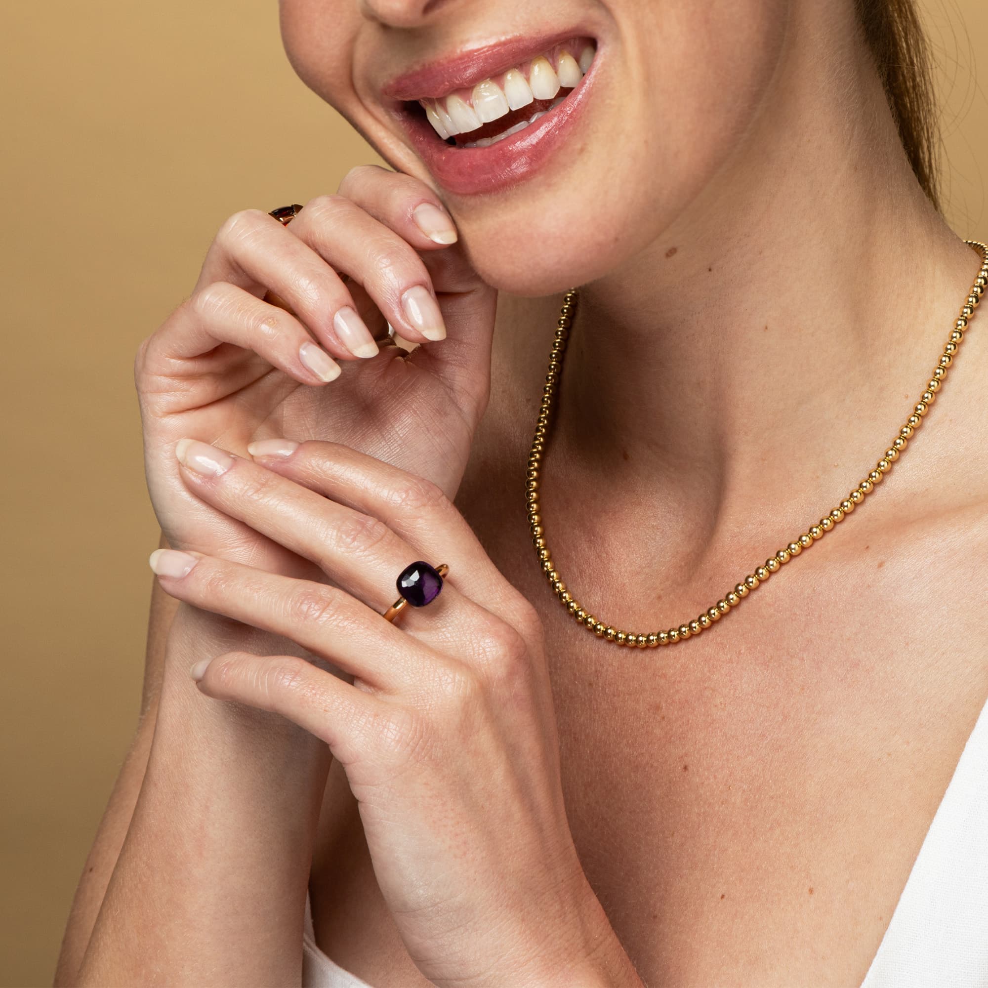 Pomellato Classic Nudo Amethyst Ring