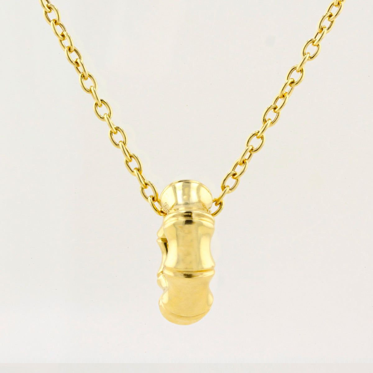 Gucci 18ct Yellow Gold Bamboo Pendant