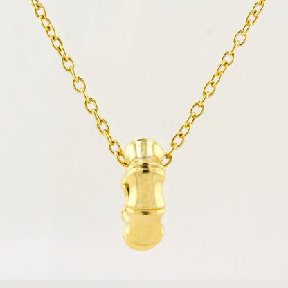 Gucci 18ct Yellow Gold Bamboo Pendant