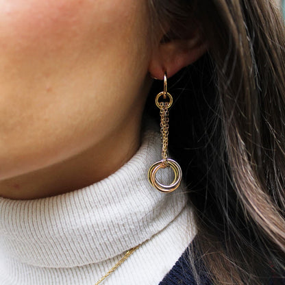 Cartier Trinity Drop Earrings