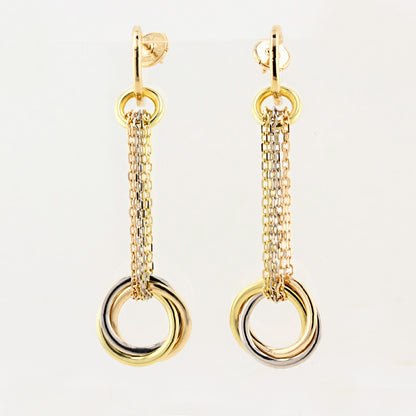 Cartier Trinity Drop Earrings