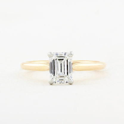 1.20ct Emerald Cut Diamond Solitaire Ring