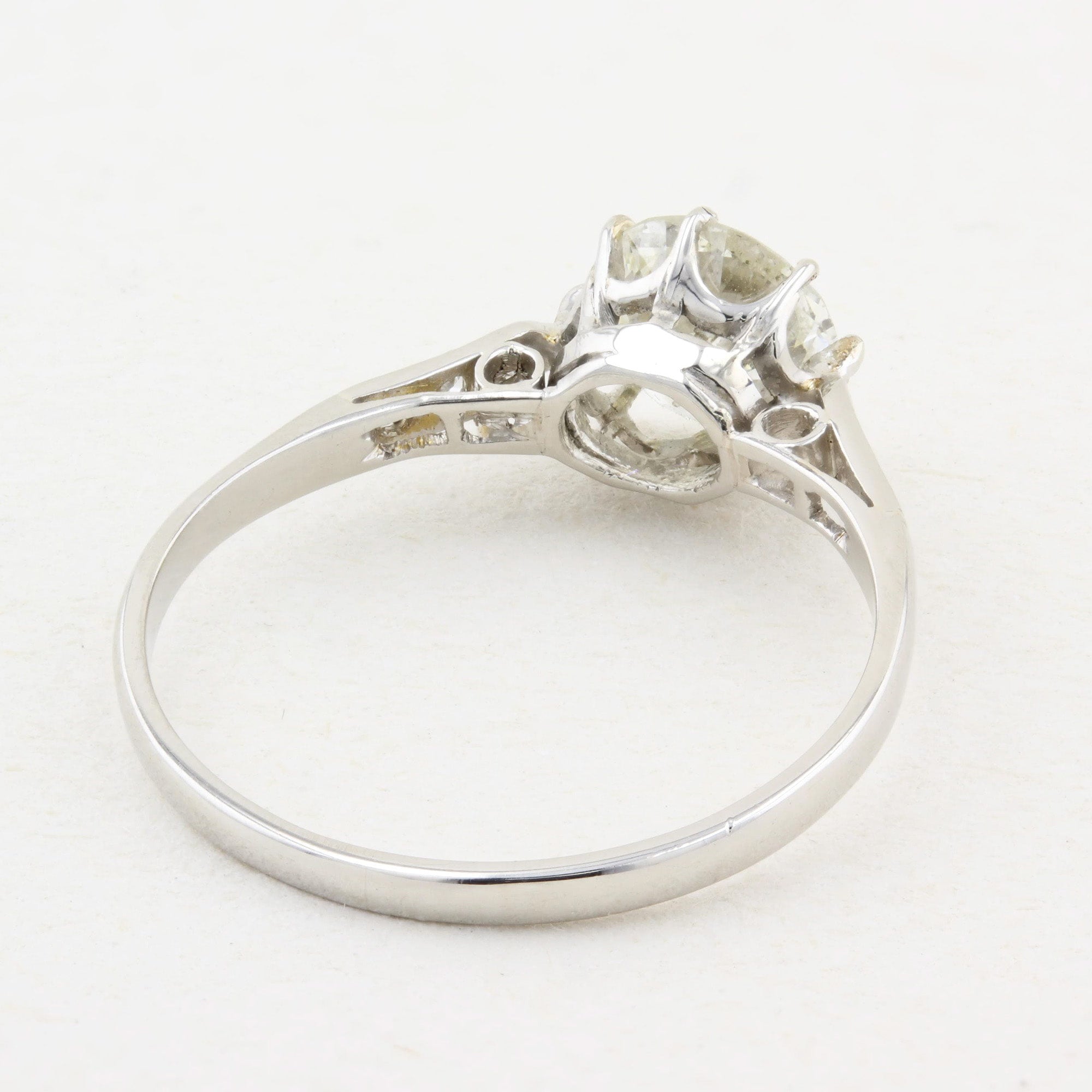 Antique 1.14ct Old Cut Diamond Ring