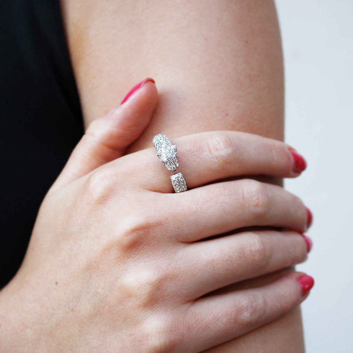 Cartier Diamond Panthère de Cartier Ring – Hatton Jewels