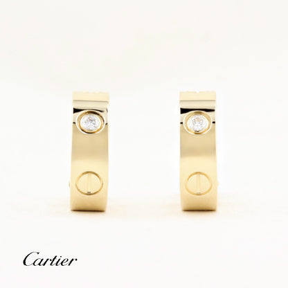 Cartier Diamond Love Earrings