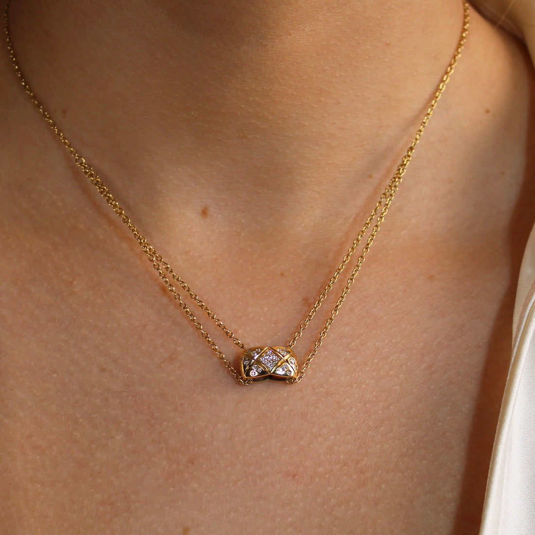 Chanel Coco Crush Diamond Necklace