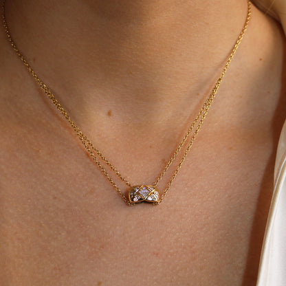 Chanel Coco Crush Diamond Necklace