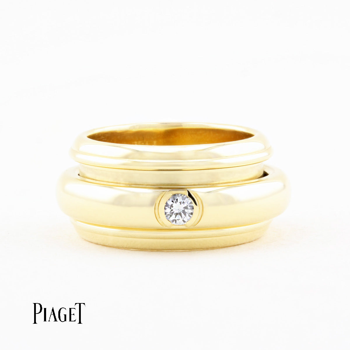 Vintage Piaget Diamond Spinning Ring