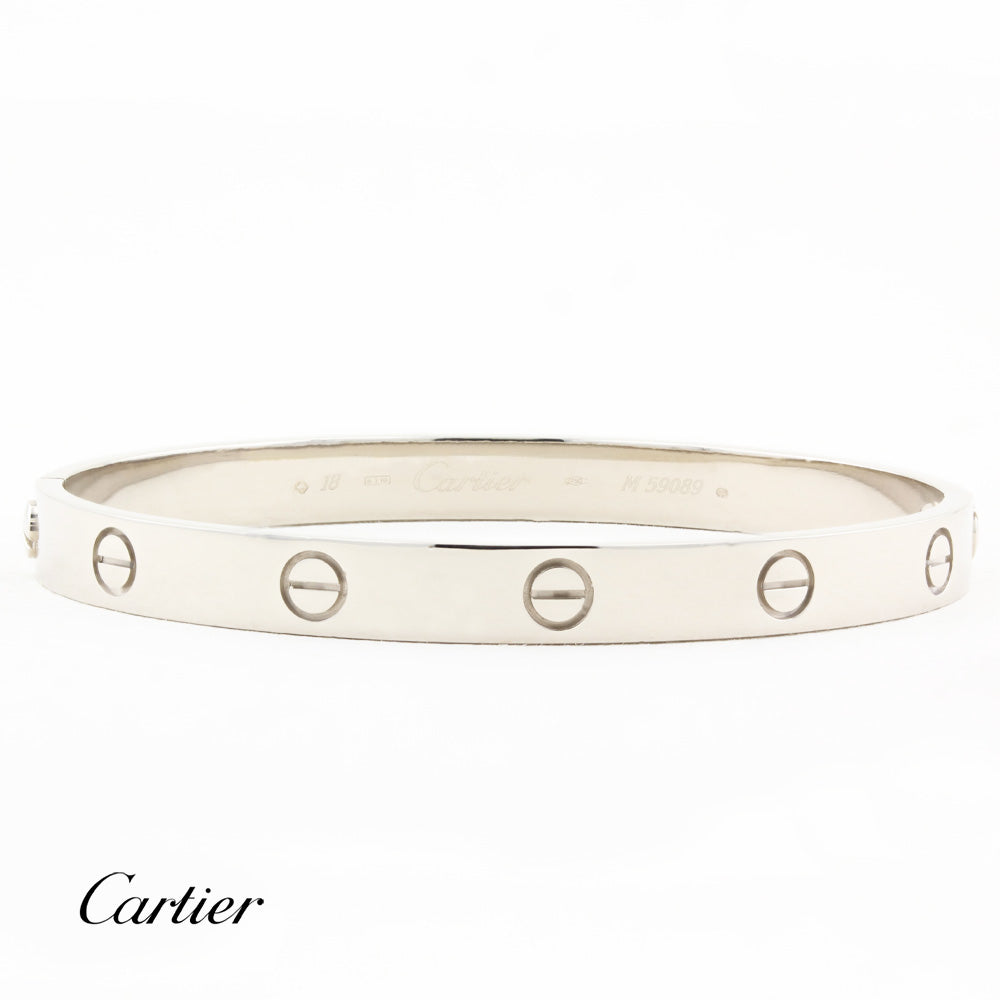 Vintage Cartier Classic Love Bracelet - Size 18