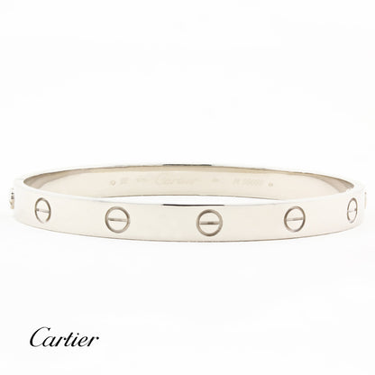 Vintage Cartier Classic Love Bracelet - Size 18