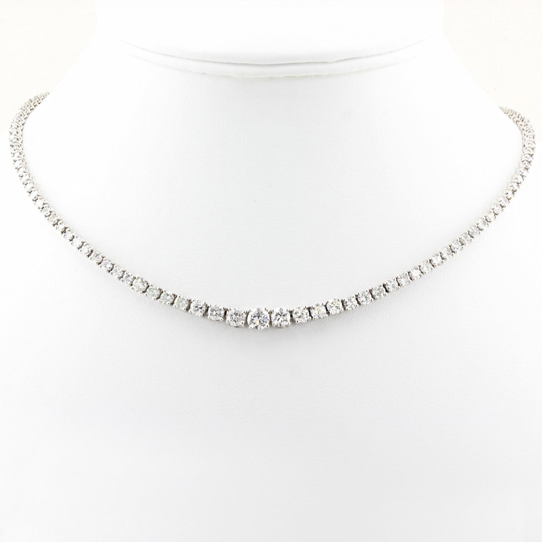 10ct Diamond Tennis Necklace