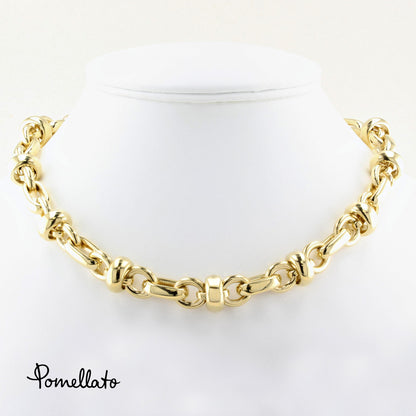 Pomellato Chunky 18ct Yellow Gold Chain Necklace