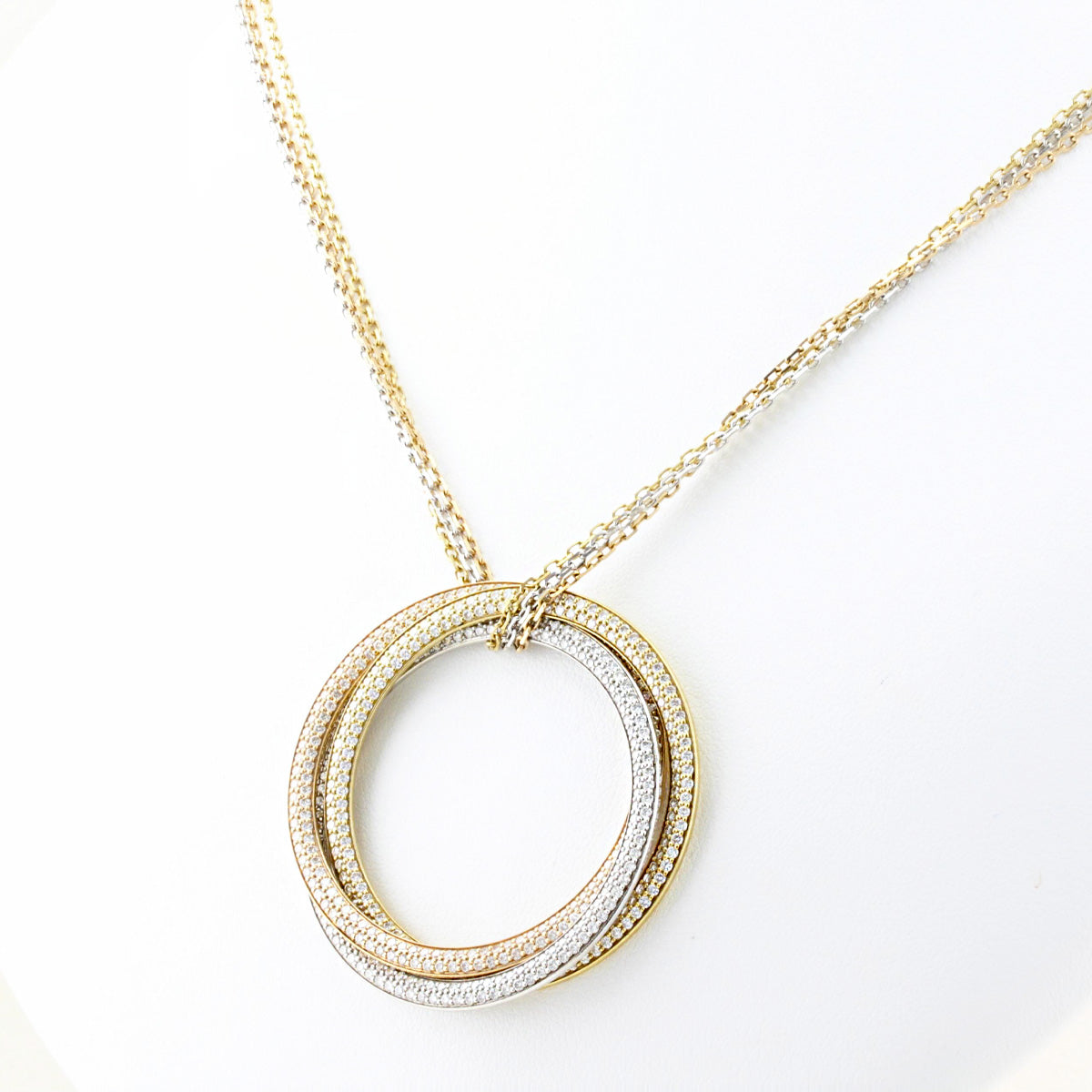 Rare Vintage Cartier Trinity Necklace