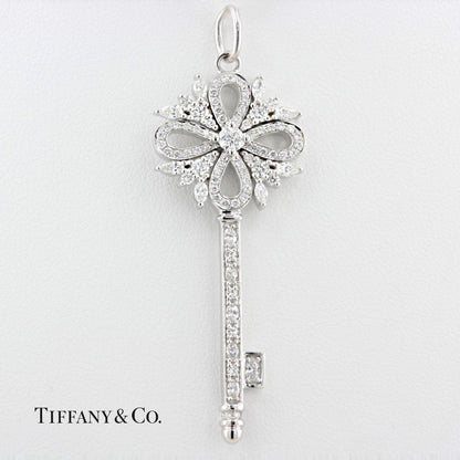 Tiffany Victoria Diamond Key Pendant