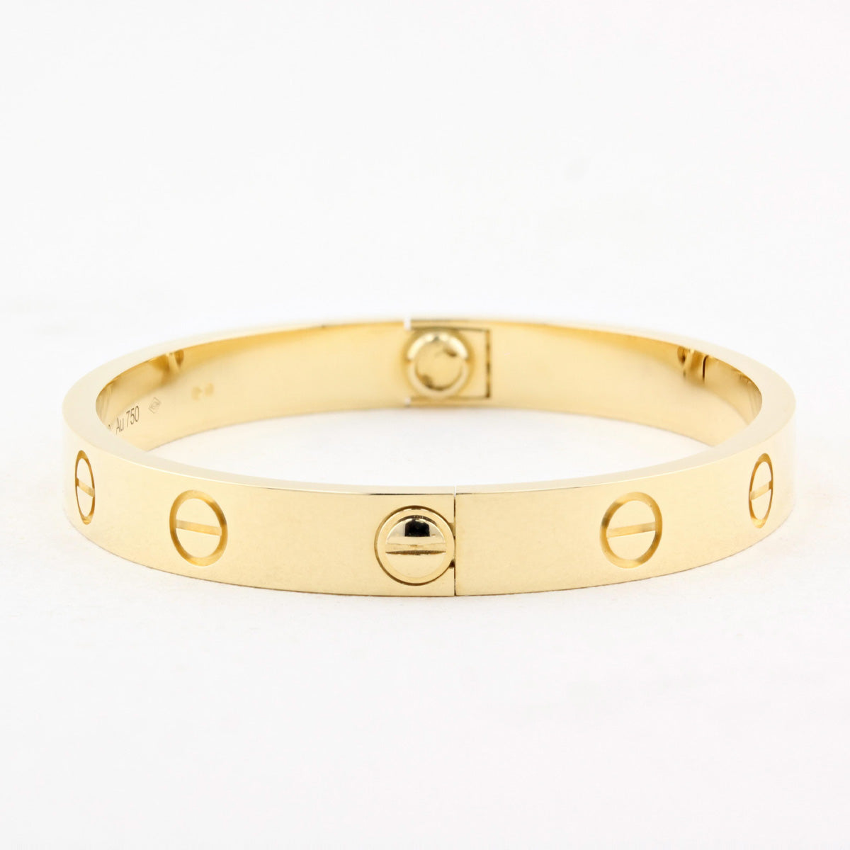 Cartier Classic Yellow Gold Love Bracelet - Size 15