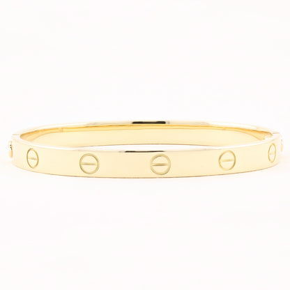 Cartier Classic Yellow Gold Love Bracelet - Size 17