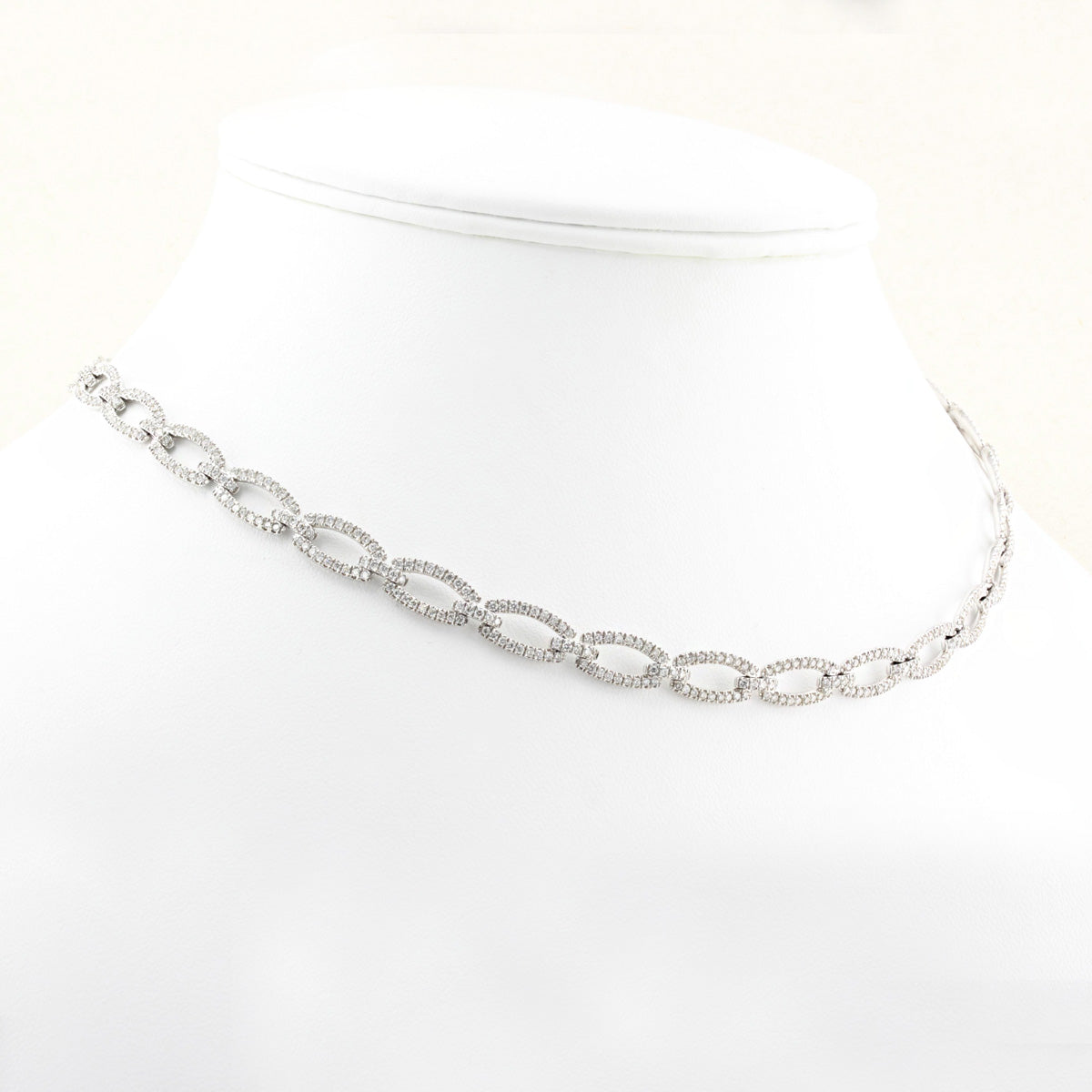 Mappin &amp; Webb Diamond Link Necklace