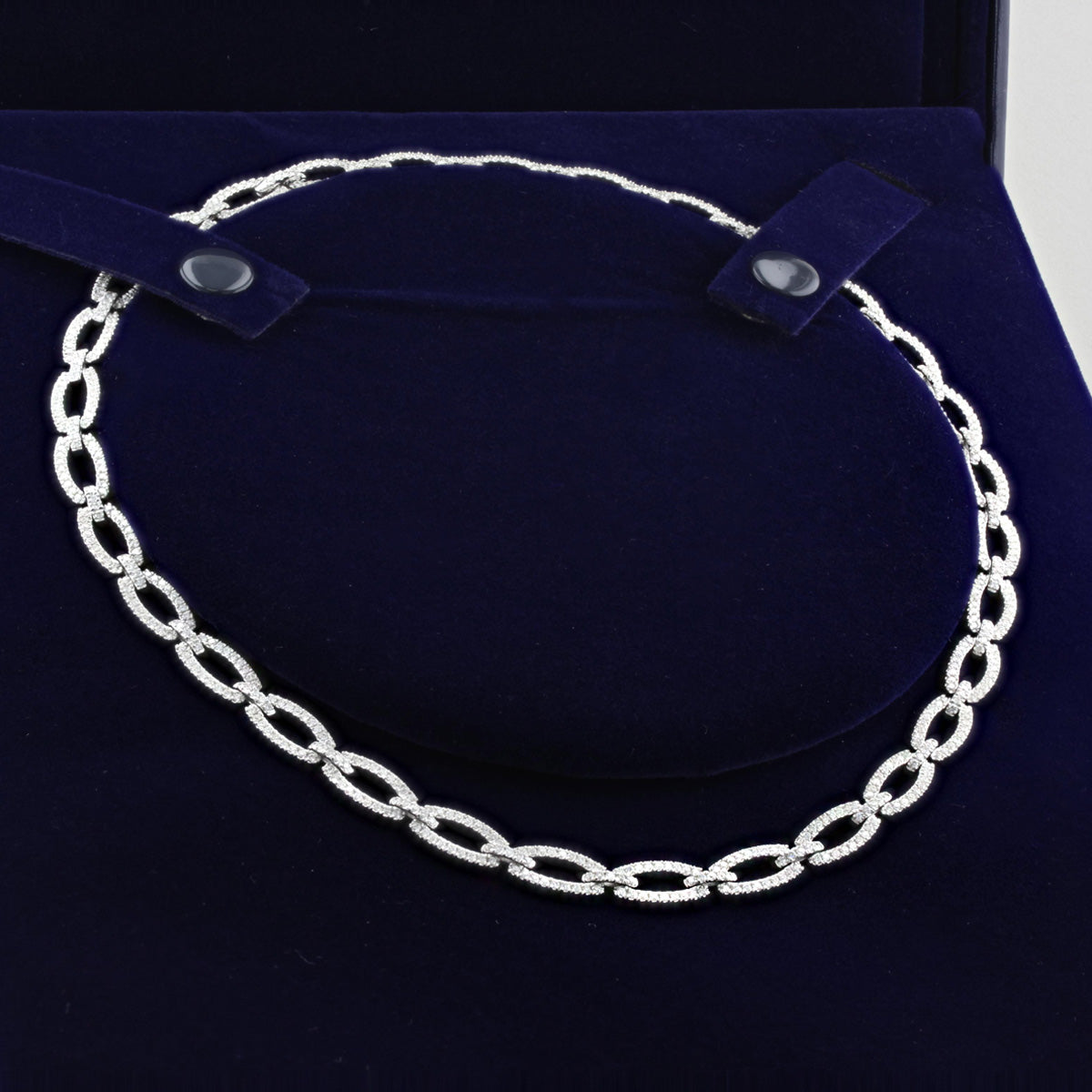 Mappin &amp; Webb Diamond Link Necklace
