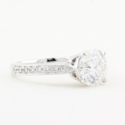 2.21ct Diamond Solitaire  Engagement Ring