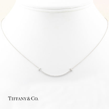 Tiffany &amp; Co. T Diamond Smile Necklace