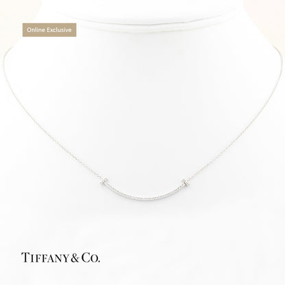 Tiffany T Diamond Smile Necklace