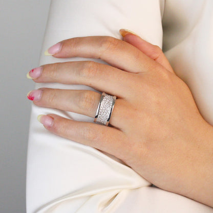 White Gold Bulgari B.Zero Diamond Ring