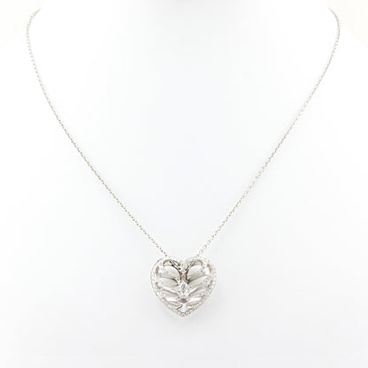 Wint &amp; Kidd Diamond Heart Briolette Necklace