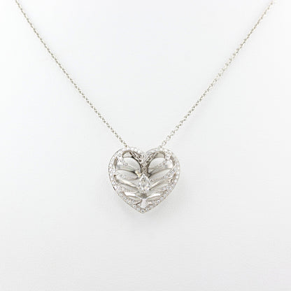 Wint &amp; Kidd Diamond Heart Briolette Necklace