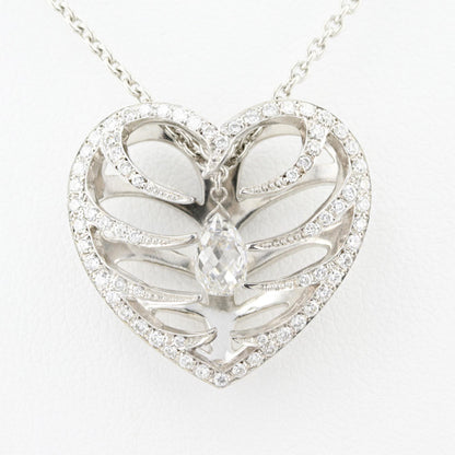 Wint &amp; Kidd Diamond Heart Briolette Necklace