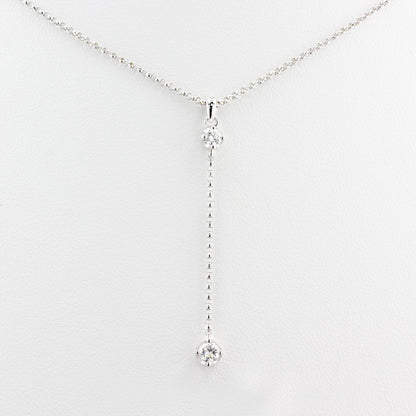 David Morris Diamond Drop Pendant Necklace