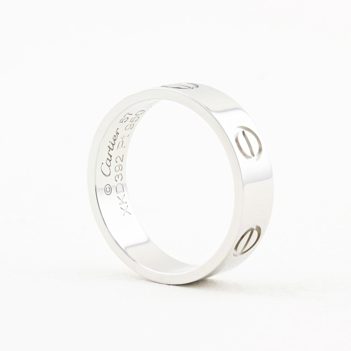 Platinum Cartier Love Ring