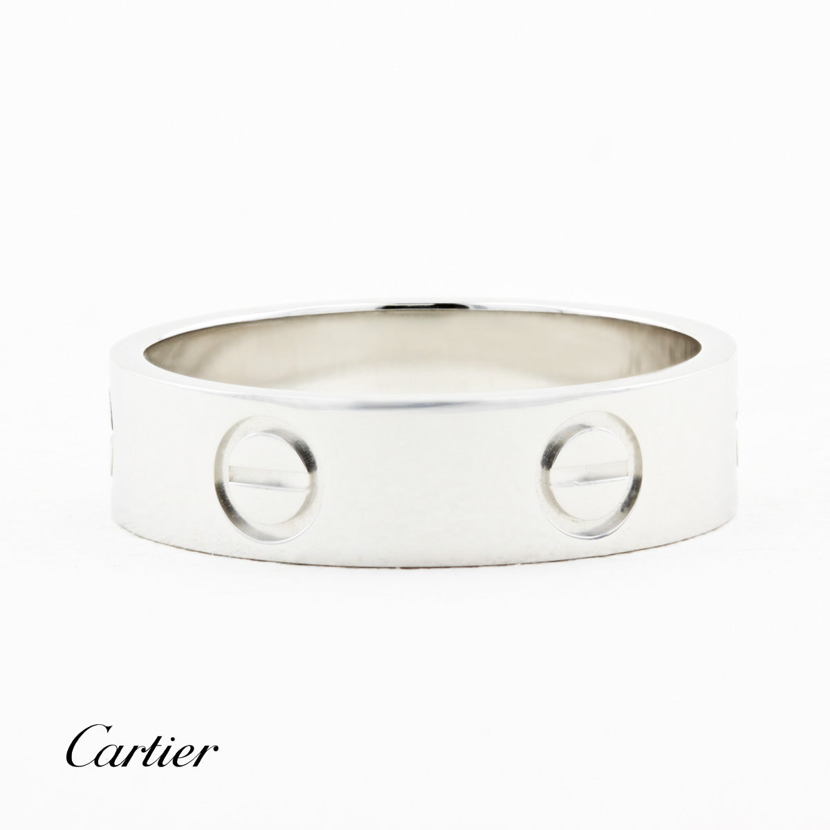 Platinum Cartier Love Ring