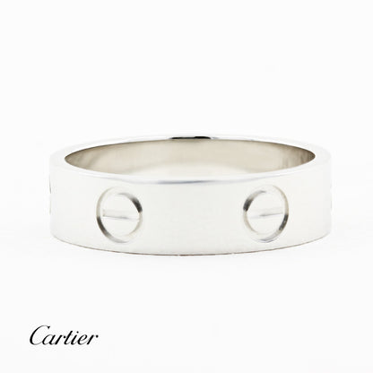 Platinum Cartier Love Ring