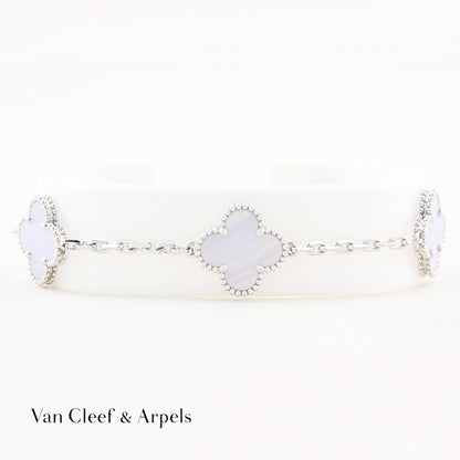 Van Cleef &amp; Arpels Vintage Chalcedony Alhambra Bracelet