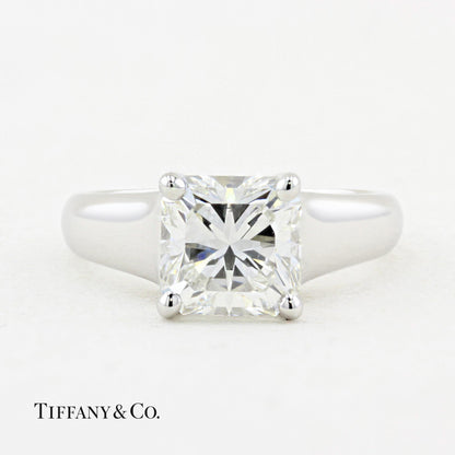 Tiffany Lucida 2.63ct Diamond Solitaire Ring