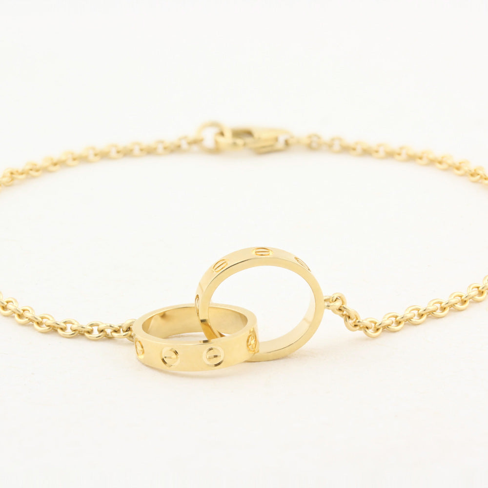 Cartier Interlocking Love Bracelet On Chain