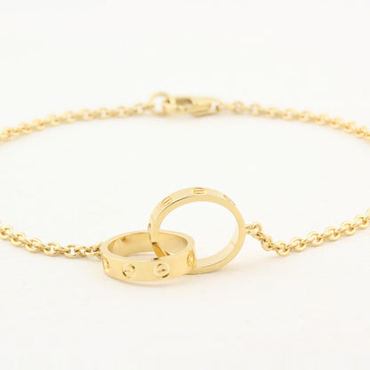 Cartier Interlocking Love Bracelet On Chain