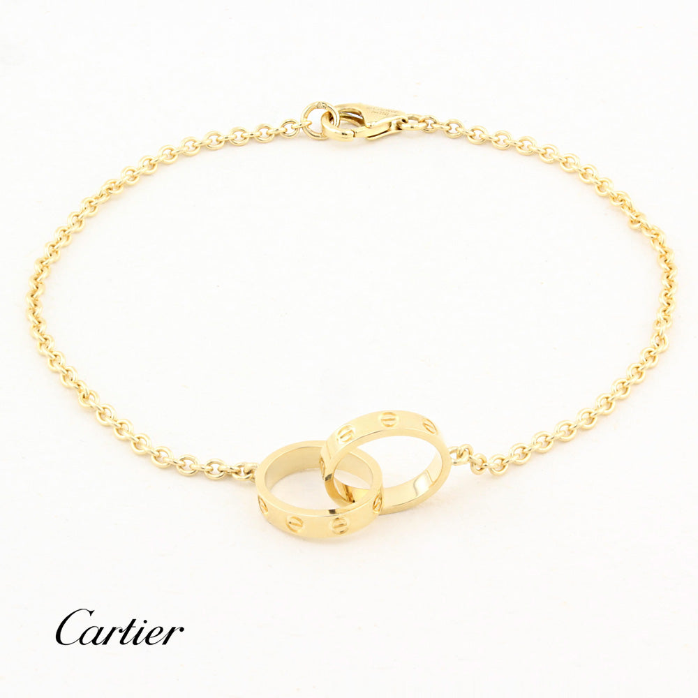 Cartier Interlocking Love Bracelet On Chain